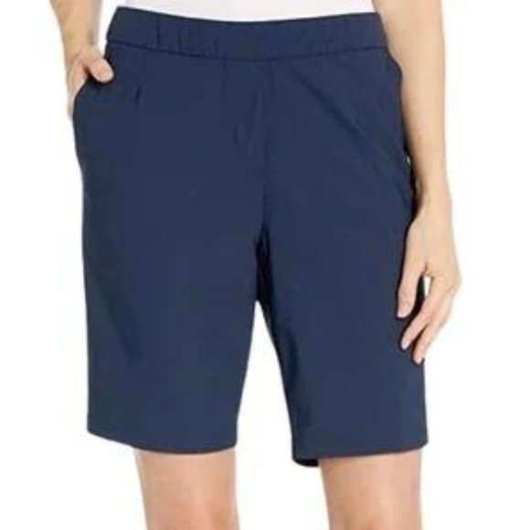 NWT Nike Women's Flex UV Victory Golf Shorts  Navy Blue - Picture 1 of 3